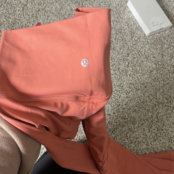 Peach Align High-Rise Lululemon Leggings 25” - Picture 3 of 4